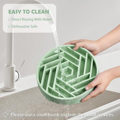 Slow Feeder Dog Bowls Large Medium Breed,Anti-Choking Slow Eating Dog Food Bowl,Non Slip Pet Slower Food Feeding Bowls Large Puzzle Slow Feeder Bloat Stop Maze Dog Dishes,Orange in Saudi Arabia