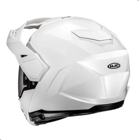 HJC i80 Solid Modular Motorcycle Helmet with HJ-44 Pin-lock Shield, DOT Approved (Semi Flat Black, X-Large) in Saudi Arabia