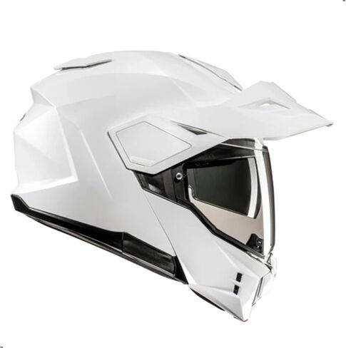 HJC i80 Solid Modular Motorcycle Helmet with HJ-44 Pin-lock Shield, DOT Approved (Semi Flat Black, X-Large) in Saudi Arabia