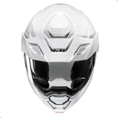 HJC i80 Solid Modular Motorcycle Helmet with HJ-44 Pin-lock Shield, DOT Approved (Semi Flat Black, X-Large) in Saudi Arabia