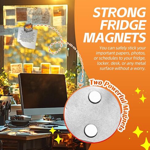 Cute No Pain No Gain Fridge Magnets - Fitness Strong Whiteboard Refrigerator Magnet - Workout Desk Accessories for Work - Funny Car Emotional Support Ornament - Inspirational Gift for Men Women Kids in Saudi Arabia