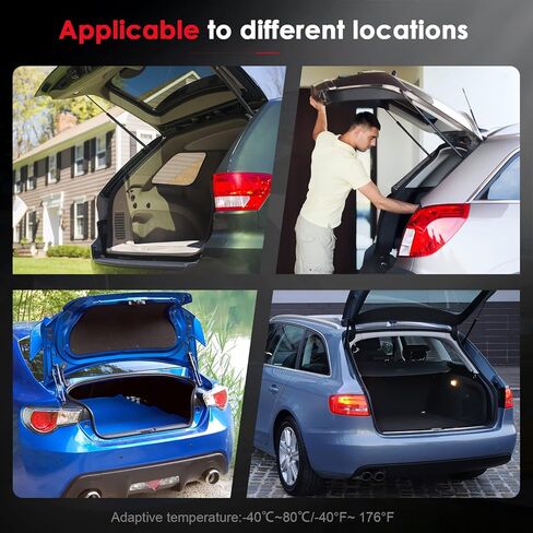 Rear Hatch Lift Supports Liftgate Struts Tailgate Shocks Trunk Gas Springs Replacement Parts Compatible with 6171 SG430105 for 2007 2008 2009 Saturn Aura in Saudi Arabia