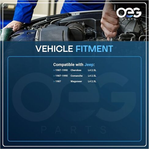 OEG Parts New Adptionator متوافق مع Jeep Cherokee Comanche L4 2.5L 1987 1988 1989 1990 87 88 89 90 Wagoneer 2.5L 1987 53004265 898275128 JR775128 ADR0067 90014038 in Saudi Arabia