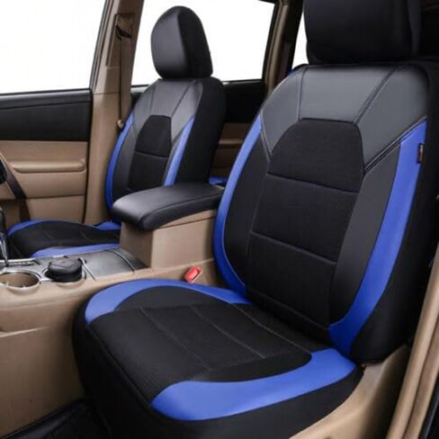 أغطية مقعد السيارة ل Kia Niro II/Niro EV/Niro Hybrid 2022 2023 2024 ، حماة مقعد المقعد الأمامية والخلفية الأمامية الظهر الكاملة للحماة المحيطة وسادة وسادة محيط ، in Kuwait