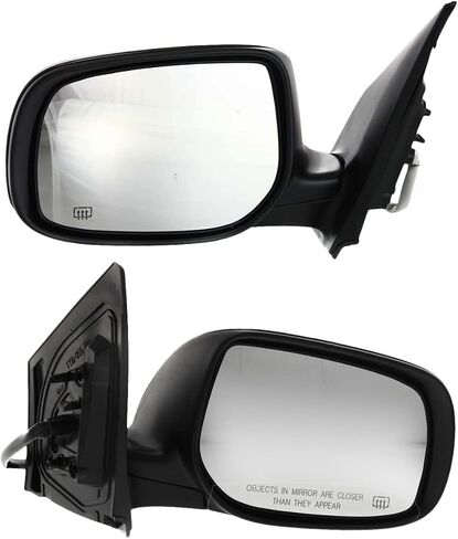 Garage-Pro Driver & Passenger Side Power Heated Mirrors for Toyota Corolla 2009-2013 Paintable Japan or USA Built Vehicle in Saudi Arabia