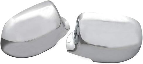 Mirrors Cover Compatible With 1999-2006 CHEVY SILVERADO GMC SIERRA PICK-UP, ABS Chrome Side Mirrors Cover Left Right by IKON MOTORSPORTS, 2003 2004 2005 in Saudi Arabia