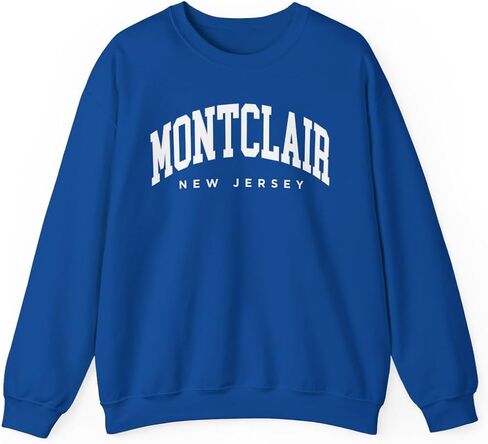 Montclair New Jersey Adult Unisex Crewneck Sweatshirt in Kuwait