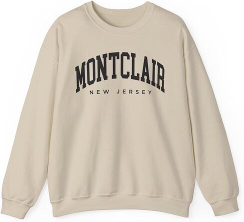 Montclair New Jersey Adult Unisex Crewneck Sweatshirt in Kuwait