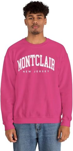 Montclair New Jersey Adult Unisex Crewneck Sweatshirt in Kuwait