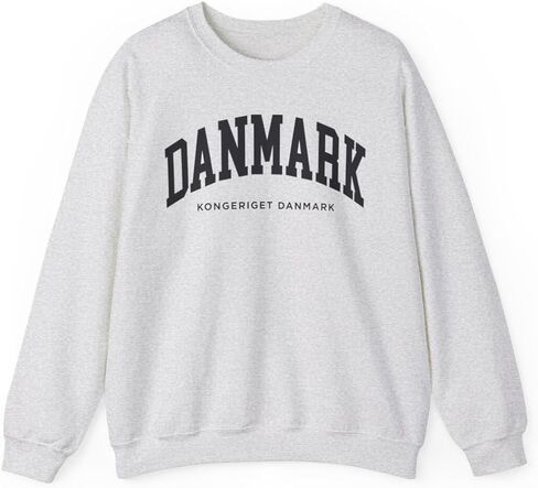 Denmark Adult Unisex Crewneck Sweatshirt in Kuwait