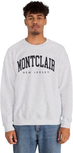 Montclair New Jersey Adult Unisex Crewneck Sweatshirt in Kuwait