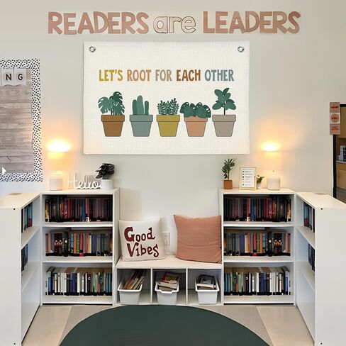 Boho Classroom Decor,This Classroom is Better With You In It Flags Banner,Welcome Sign Affirmation Classroom Must be Have Hanging Banner Flag Decor,30x20 Inch in Saudi Arabia