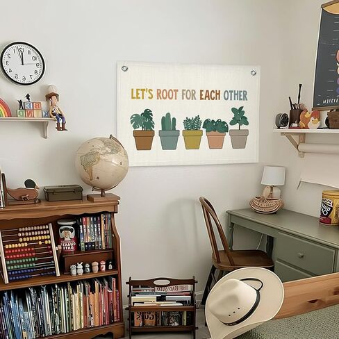 Boho Classroom Decor,This Classroom is Better With You In It Flags Banner,Welcome Sign Affirmation Classroom Must be Have Hanging Banner Flag Decor,30x20 Inch in Saudi Arabia