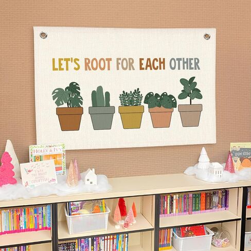Boho Classroom Decor,This Classroom is Better With You In It Flags Banner,Welcome Sign Affirmation Classroom Must be Have Hanging Banner Flag Decor,30x20 Inch in Saudi Arabia