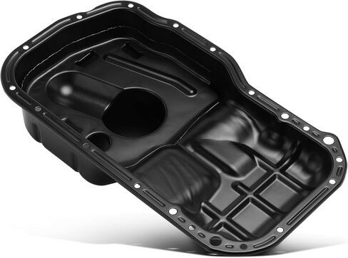 A-Premium Engine Oil Pan Sump with Drain Plug Compatible with Mitsubishi Mirage 1996-2002, 1.8L, Replace # MD318675, MD317963 in Saudi Arabia