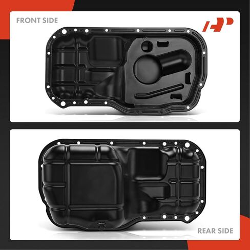 A-Premium Engine Oil Pan Sump with Drain Plug Compatible with Mitsubishi Mirage 1996-2002, 1.8L, Replace # MD318675, MD317963 in Saudi Arabia