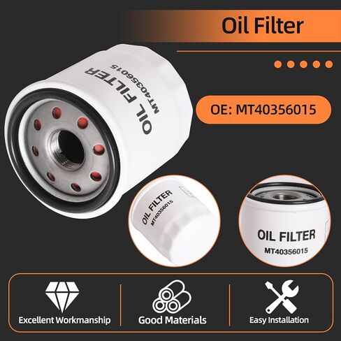 مجموعة مرشح 3pcs ملائمة لجرار Holland Workmaster 25S الجديد ، MT40356015 مرشح الزيت ، MT40358122 مرشح الوقود ، MT40049450 مرشح الهواء ، طقم صيانة المرشح in Saudi Arabia
