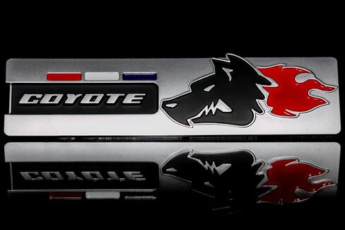 Super Coyote 5.0 GT Mustang Padge Emblem Side Fender Secal (زوج) in Saudi Arabia