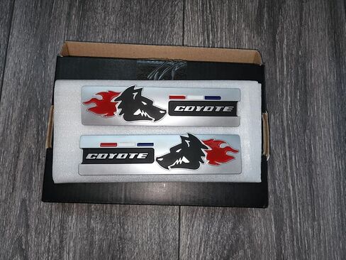 Super Coyote 5.0 GT Mustang Padge Emblem Side Fender Secal (زوج) in Saudi Arabia