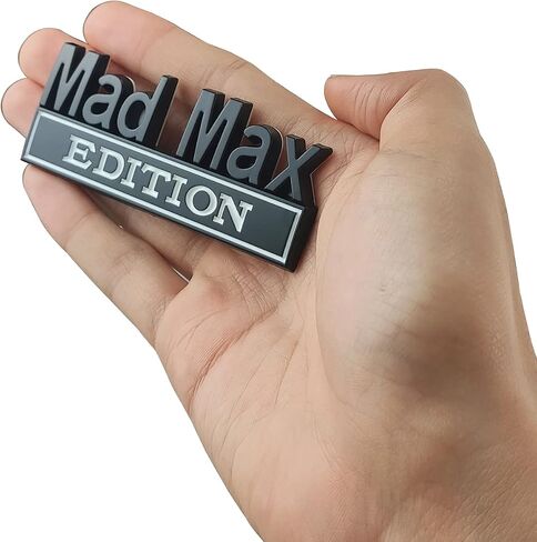 EmbRoom 2PCS Mad Max Edition Car Decal Emblem 3D Letters Badge Truck Adhesive Conservative Stickers, in Saudi Arabia