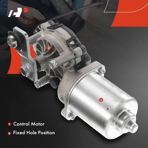 A-Premium Front Windshield Wiper Motor Compatible with Honda Accord 2008-2012, Fit 2009-2014, Insight 2010-2014, CR-Z CRZ 2011-2016 & Cadillac XTS 2013-2017, 5-Pin, Replace# 76505-SZT-G01, 76505SZTG01 in Saudi Arabia