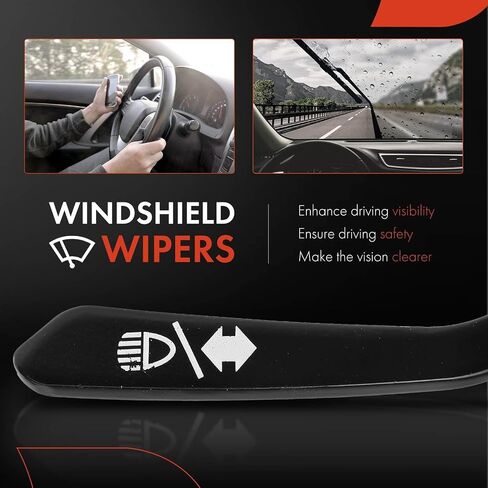 مفتاح إشارة الدوران A-premium متوافق مع Volkswagen Beetle 72-79 ، Fastback 68-73 ، Karmann Ghia 72-74 ، Squareback 68-73 ، Super Beetle 72-79 in Saudi Arabia