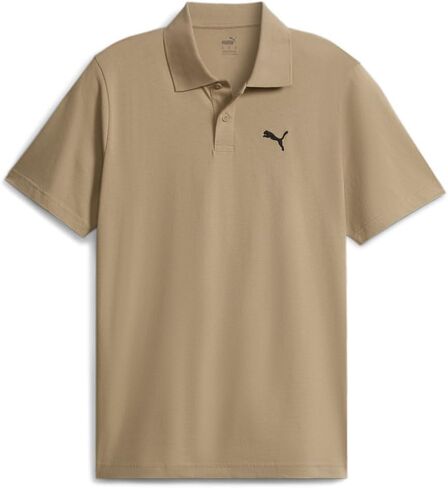 PUMA Mens Essentials Short Sleeve Shirt Casual Casual - Beige - Size XL in Saudi Arabia