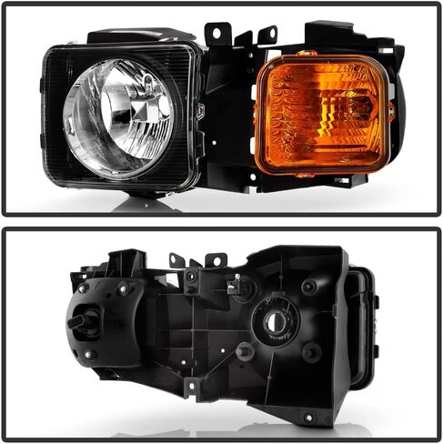 Acanii - لعام 2006 2007 2008 2009 2010 Hummer H3 09-10 H3T المصابيح الأمامية المصابيح الأمامية المصابيح الأمامية. in Saudi Arabia