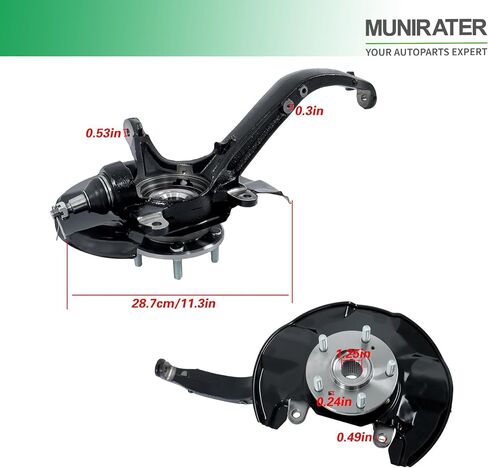 Munirater الجبهة الجانبية اليسرى الحامل محور المحور استبدال مفصل الاتفاق 2008-2012 TSX 2009-2014 51215TA0020 698-447 in Saudi Arabia