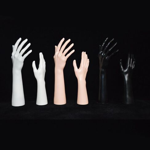 Jewelry Display Holder Bracelet Gloves Ring Display Stand Ring Holder Female Mannequin Hand for Countertop Photograph Props Shows Tabletop in Kuwait