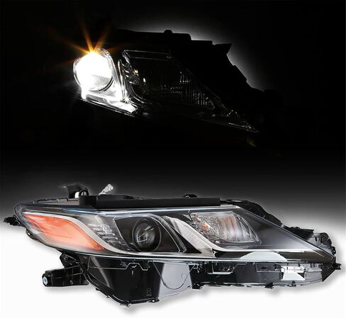 Headlights Front Head Lamps Replacement for Toyota Camry L LE SE 2018-2019 Projector Headlights Right Side (Passenger Side) in Saudi Arabia