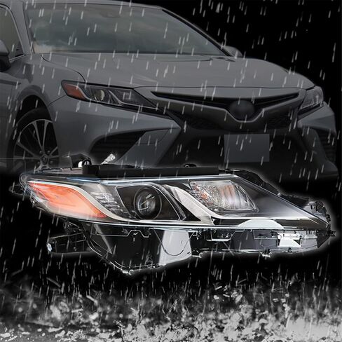 Headlights Front Head Lamps Replacement for Toyota Camry L LE SE 2018-2019 Projector Headlights Right Side (Passenger Side) in Saudi Arabia