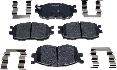 Raybestos R-Line Automotive Replacement Front Brake Pad Set for Select 2006-2011 Hyundai Accent, 2006-2011 Kia Rio, 2006-2011 Kia Rio5 (MGD1156CH) in Saudi Arabia