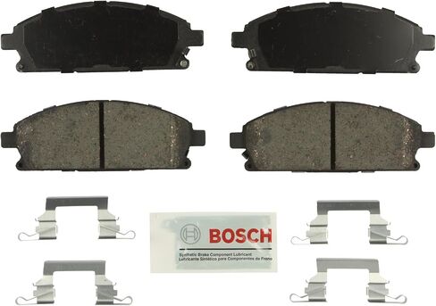 Bosch BE691H لوحة فرامل القرص السيراميك الأزرق مجموعة مع أجهزة - متوافقة مع محدد Infiniti Q45 ، QX4 ؛ نيسان باثفايندر ، X-Trail ؛ أمام in Saudi Arabia