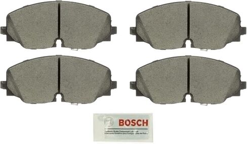 BOSCH BC2074 QuietCast Premium Ceramic Disc Brake Pad Set - Compatible with Select Volkswagen Atlas, Atlas Cross Sport, Cross Sport; FRONT in Saudi Arabia