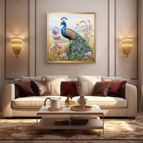 51buyoutgo Hummingbird Cross Stitch Kits, 11 Ct Count Pre Printed Counted Stamped Cross Stitch Embroidery Needlepoint Pattern Kits for Adults Beginners, Animal Easy Advanced Crossstitch Crossstitching in Saudi Arabia