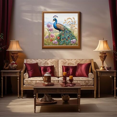 51buyoutgo Hummingbird Cross Stitch Kits, 11 Ct Count Pre Printed Counted Stamped Cross Stitch Embroidery Needlepoint Pattern Kits for Adults Beginners, Animal Easy Advanced Crossstitch Crossstitching in Saudi Arabia