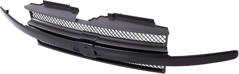 CarpartsDepot Front Black Shell and Insert Grille Assembly Grill with Black Center Bar و Emblem Provision متوافق مع شيفروليه متوافق مع Chevy Trailblazer Ext SUV 2002-2005 in Saudi Arabia