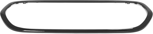 HECASA Grille Molding Compatible with 2014-2021 Mini Cooper F55 F56 F57 Models Replacement for 51137300589 MC1202100 Front Hood Grill Surround Cover Trims Plastic(ABS) Painted Black in Saudi Arabia