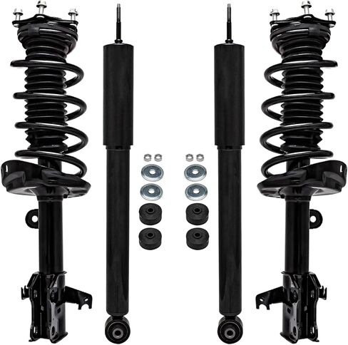 Detroit Axle - Front Struts & Coil Springs Rear Shock Absorbers Replacement for 2007-2012 Acura RDX - 4pc Set in Saudi Arabia