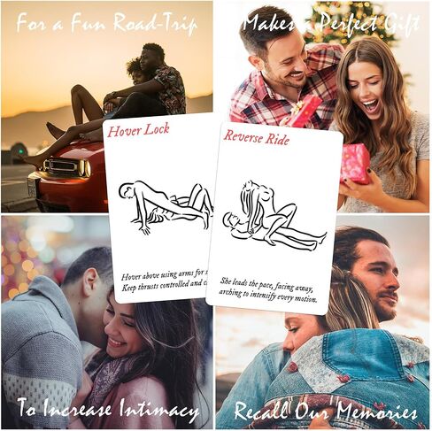 Couples games for Date Night, Card Game for Dating, Super Fun Card Game for Couple, 100 Dares & Questions for Your Partner, Romantic Anniversary & Valentines Gifts for Her Him in Saudi Arabia
