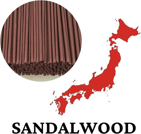 Japanese Botanical Incense with Sandalwood Fragrance in Saudi Arabia