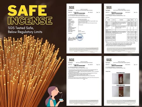 WuChen Xiang Agarwood Incense Joss Sticks (30cm, 300g, 400 Sticks) - Taiwan Traditional Bamboo Sticks for Religious, Thin & Less Smoke (1) in Kuwait