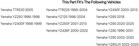 TUSK طي الرافعة رافعة أسود/أزرق ل yamaha yz426f 2000-2002 in Saudi Arabia