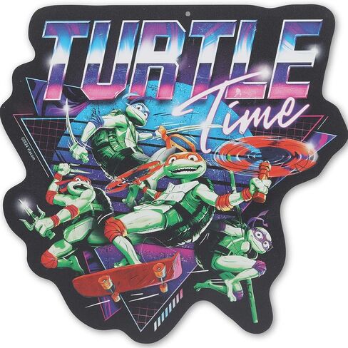 Teenage Mutant Ninja Turtles Logo Logo Sign - Fun Tmnt Wall Decor لغرفة النوم أو غرفة الفيلم in Saudi Arabia