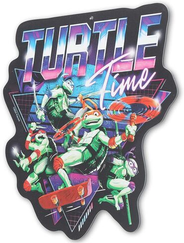 Teenage Mutant Ninja Turtles Logo Logo Sign - Fun Tmnt Wall Decor لغرفة النوم أو غرفة الفيلم in Saudi Arabia