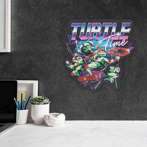 Teenage Mutant Ninja Turtles Logo Logo Sign - Fun Tmnt Wall Decor لغرفة النوم أو غرفة الفيلم in Saudi Arabia