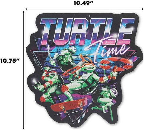 Teenage Mutant Ninja Turtles Logo Logo Sign - Fun Tmnt Wall Decor لغرفة النوم أو غرفة الفيلم in Saudi Arabia