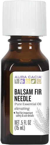 Aura Cacia Balsam Fir Needle Essential Oil ، 0.5 FZ in Kuwait