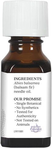 Aura Cacia Balsam Fir Needle Essential Oil ، 0.5 FZ in Kuwait